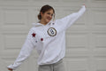 Lucky Eight Oversized Hoodie in Classic White (limited edition)